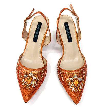 New Italian Shoes and Bags Matching Set Design Wedding 01