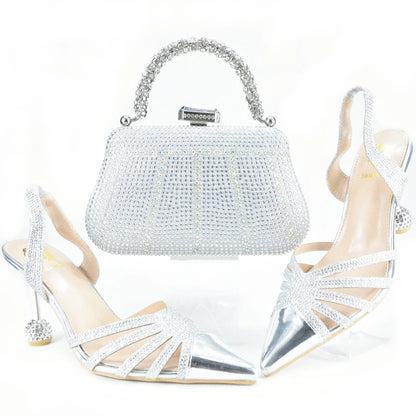 Italian Shoe and Matching Bag Set HAS1-22