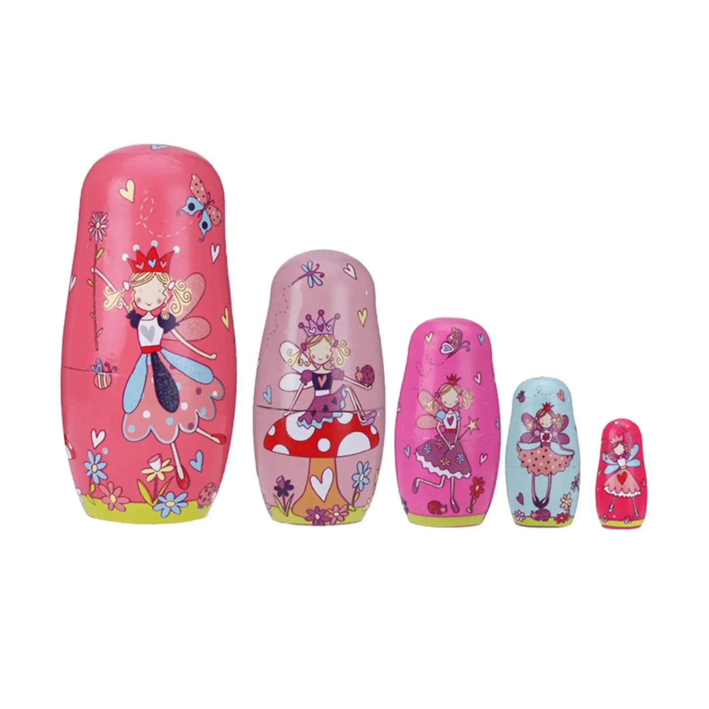 Fairy Nesting Dolls Novelty Ornament Learning Toys Matryoshka Dolls Stacking