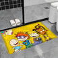 R-Rugrats Hallway Carpet Non-Slip Laundry Room Mat Laundry Decor Balcony Child Living Room Toilet Rug