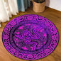 Razer Round Rugs Carpet Game Rome Gamer Gift Door Floor Mat Playroom Upholstery Living Room Bedroom Fashion Gaming Rug Decor