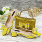 Lastest Italian Ladies Shoes with Matching Bag Set HTR1-3