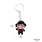 New Cartoon Anime Horror Killer Enamel Keychain Pendant Jack the Ripper Black Friday Keyring Cosplay Props Men Women Bag Jewelry
