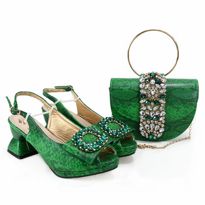 Italian Shoes And Bag Sets Hgv1-5