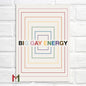 Abstract Pride Art Canvas Print Wall Decor LGBT Home Art