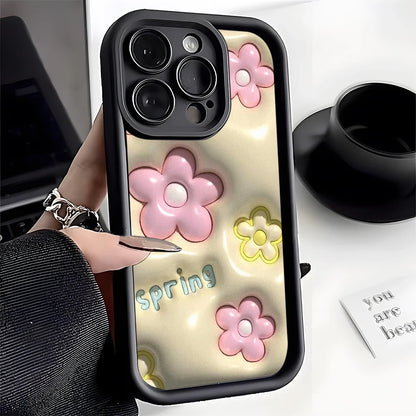 Oil Painting Flower Phone Case