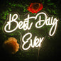 Wedding Neon Light Letters LED Sign Bar room decoration Party Bedroom Playroom Cave Children's Room Shop Home Wall Decoration