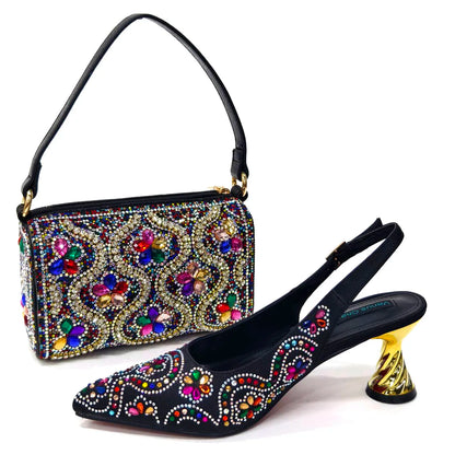 Hot Selling Shoes and Bags To Match Set HDS1-6