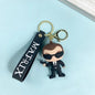 Creative Movie Matrix Key Chain Cool Hacker Neo Tank Key chain men and women bag pendant wholesale