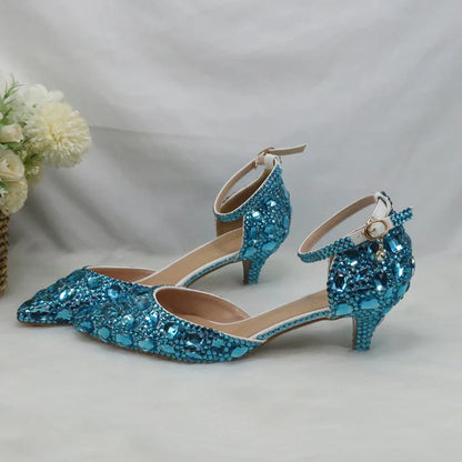 New Arrival Bridal Shoes Pointed Toe