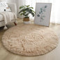 Living Room Rugs Aesthetic Bedroom Round Carpet Decoration Furry Comfort Carpet  Home Decor Pink Foot Mat Area Rug 2023 New