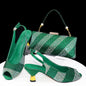 New Arrival Wedding Shoes and Bag Set HTY1-26