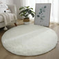 Living Room Rugs Aesthetic Bedroom Round Carpet Decoration Furry Comfort Carpet  Home Decor Pink Foot Mat Area Rug 2023 New