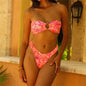 Floral two piece swimsuit
