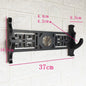 Wall Katana Support Sword Holder Wooden Wall Mount Multi-layer Stand Umbrella Rapier Shelf Display Support Weapon Bracket Holder