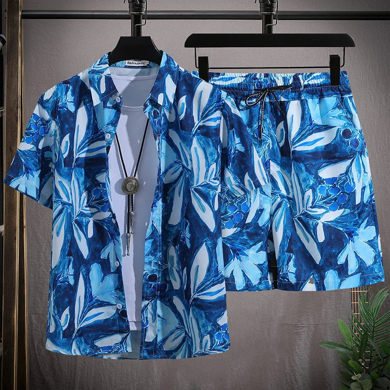 Men vacay Beach shorts Set