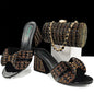 High Quality Ladies Shoes And Bags Set HJJ1-10