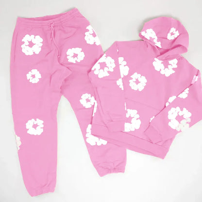 DENIM TEARS Foam Cotton Printed Hoodie