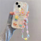 Korean 3D Bear Hang Phone Case