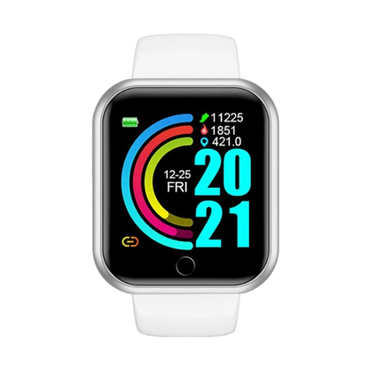 Smart Watch For Men Women Sport Mode Music Control Calorie Distance Fitness Smart Band Message Remind Smart Bracelet Android IOS