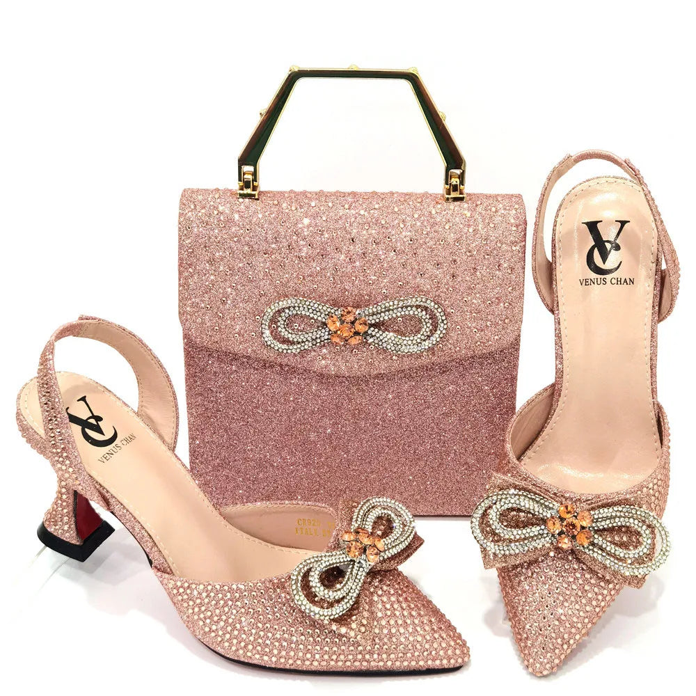 New Arrival Shoes and Bag Set HTH1-9