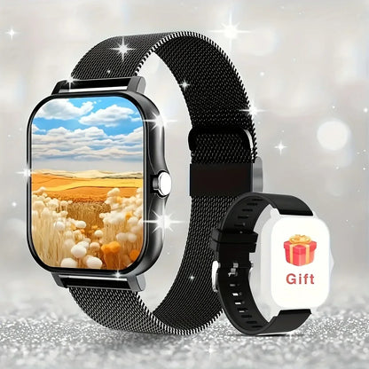 Smart Watches 2025 For Man Women Bluetooth Message Notification Smarthwhatch 1.91'' Display Fitness Tracker Smartwatch Android