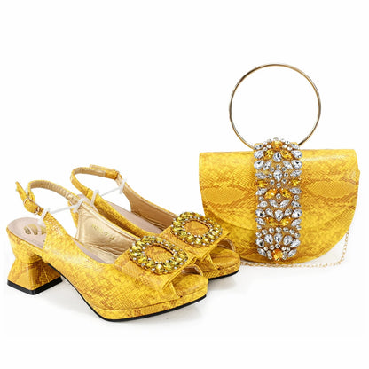 Italian Shoes And Bag Sets Hgv1-5