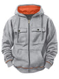 2025 Zipper Hoodies Autumn Winter Men's New Long Sleeve Hooded Sweatshirt Fashion Casual Male Outfit Sportwear Loose Fit Clothes