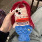 3D Cute Plush Mermaid Girls Gift Phone Case
