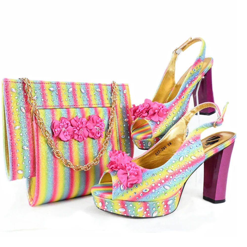 New Arrival Shoes and Bag Set HJK1-14
