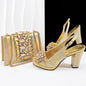 Lastest Italian Shoes with Matching Bag Set HFG1-2