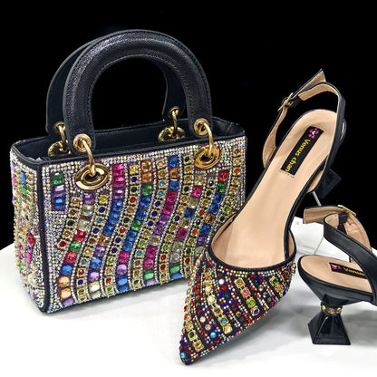 Matching Women Shoe and Bag Set INHSC1-1
