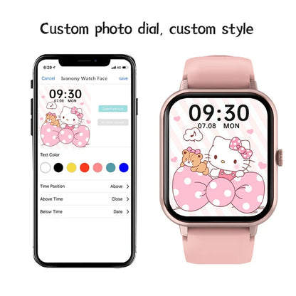 Smart Watches for Man Original 1.83 Inch HD Screen Receive Call Message Reminder Music Play AI Voice Multifunctional Smartwatch