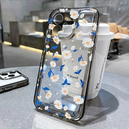 Flower Pattern Exquisite Back Cover Phone Case