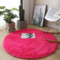 Living Room Rugs Aesthetic Bedroom Round Carpet Decoration Furry Comfort Carpet  Home Decor Pink Foot Mat Area Rug 2023 New