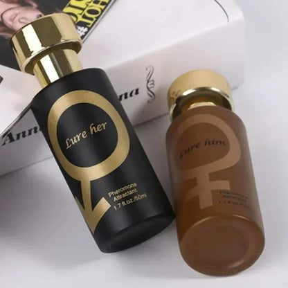 50ml Pheromone Attractive for Men and Women Orgasm Attract Aphrodisiac Spray for Men's Fragrance Body Unisex Flirt Perfume