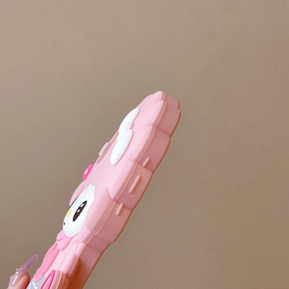 Cute 3D Cartoon My Melody Piano Soft Silicone Phone Case