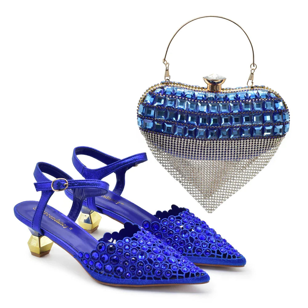 Italian Shoes And Bag Sets HDS1-3