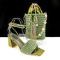 Lastest Italian Ladies Shoes with Matching Bag Set HJJ1-23