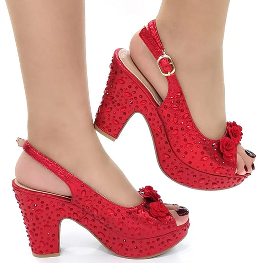 Party Shoes for Women Rhinestone Luxury