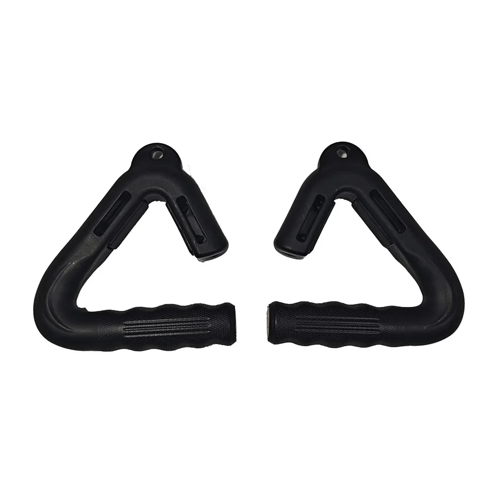 1 Pair Pull-up Handle Multi Functional Fitness Grip Deadlift Lat Pulldown Rowing Handles Weights Workout Equipments Home Gym