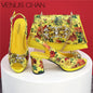 Italian Style Evening Party shoes And Bag Set New