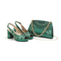 Italian Shoe and Bag Set New 2024 HAE1-5