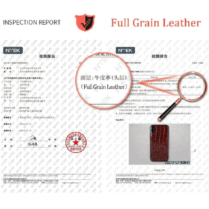 Genuine Leather iPhone Case for Apple iPhone 14 13 12 11 Pro Max Mini X XR XS 6S 7 8 SE 2020 Back Cover