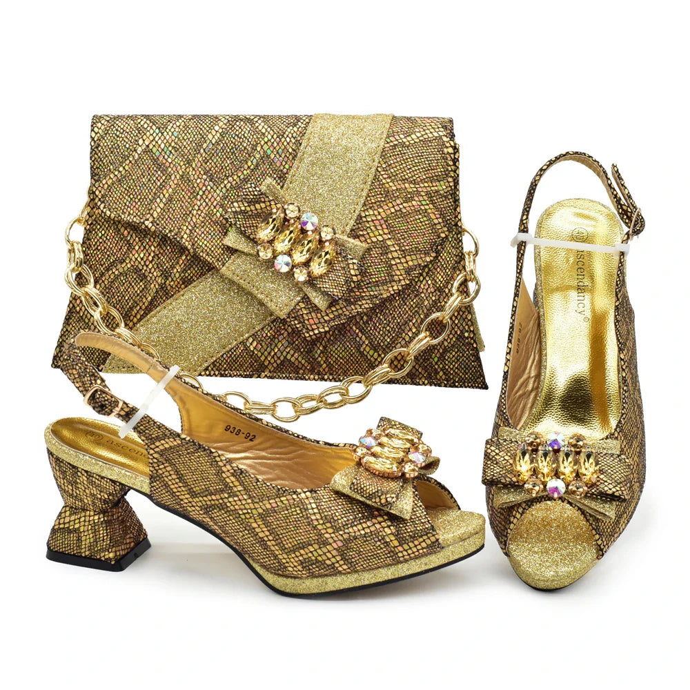Italian Shoes And Bag Sets HFG1-10