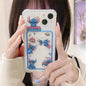 Cartoon Stitch Card Holder Slot Bag Wallet Phone Case