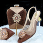 Italian High Quality Italy Shoe And Bag Set HGH1-11