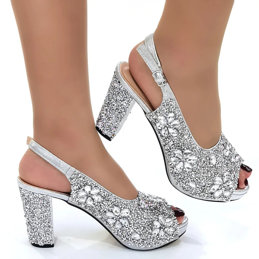 Diamond Design Party Women's Shoes