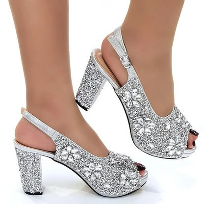 Diamond Design Party Women's Shoes