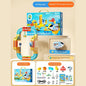 New Children'S Educational Electric Magnetic High-Speed Train Magic Track Cube Diy Magnetic Assembly Toy For Boys And Girls